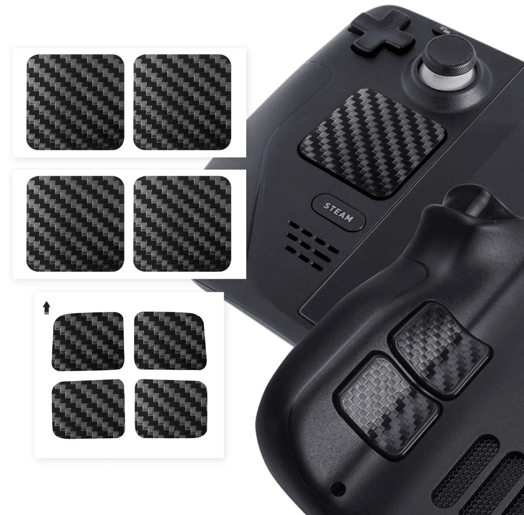 Button and Touchpad Stickers – Anti-Scratch Protective Skins for Steam Deck