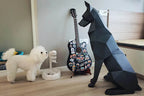 Doberman 3D Papercraft Sculpture – DIY Animal Model for Home Decor