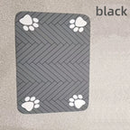 Absorbent Pet Feeding Mat – Waterproof Placemat for Dog and Cat Food Bowls