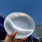 Natural Selenite Crystal Bowl – 8-18cm White Gypsum for Healing and Decor