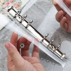 Transparent Loose Leaf Ring Binder – A4-A7 Planner for School and Office
