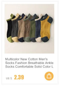 Invisible Cotton Boat Socks – Non-Slip Silicone Ankle Liners for Men