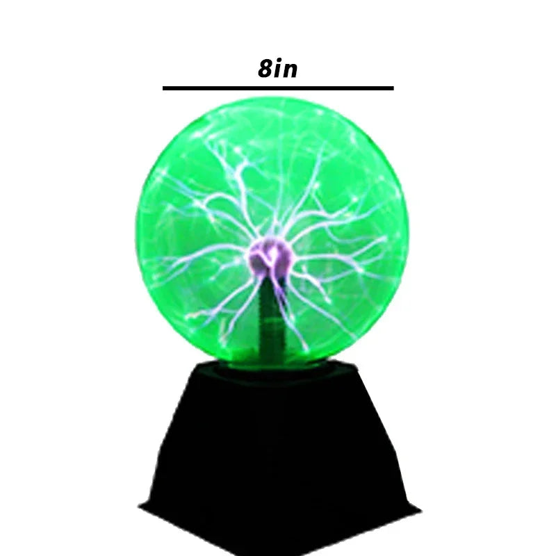 Magic Plasma Ball Lamp – Interactive Electrostatic Light for Kids Decor