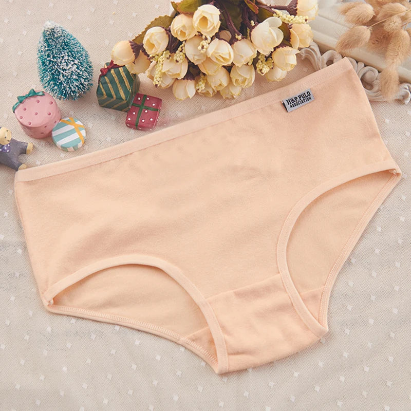 Cotton Brief Panties – Plus Size Women's Sexy Underwear for Daily Comfort