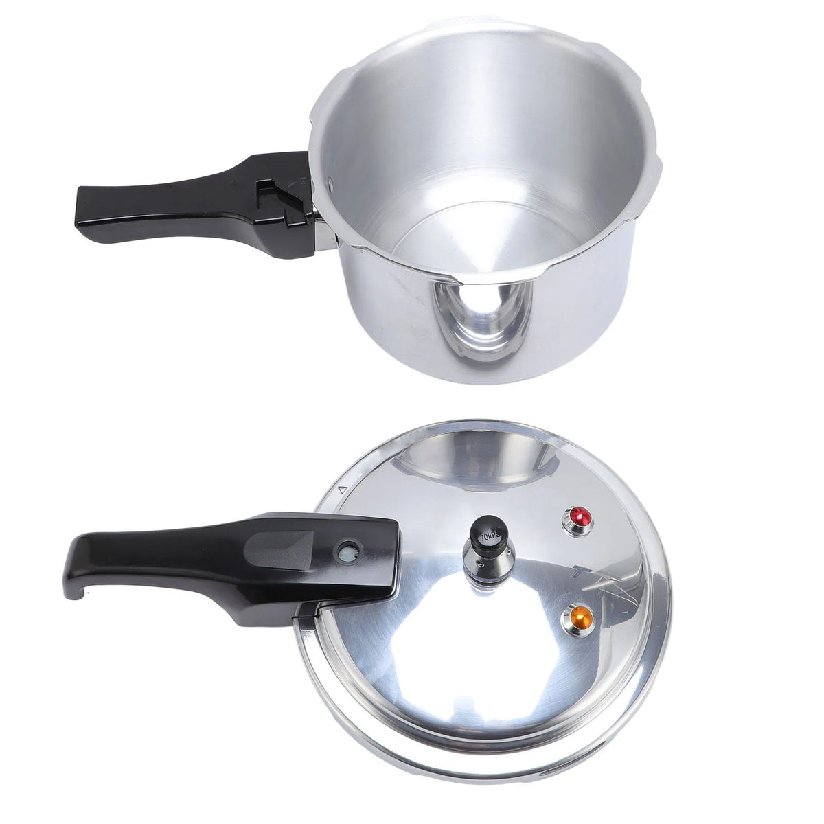 Aluminium Alloy Pressure Cooker – Large Capacity Pot for Fast Home Canning