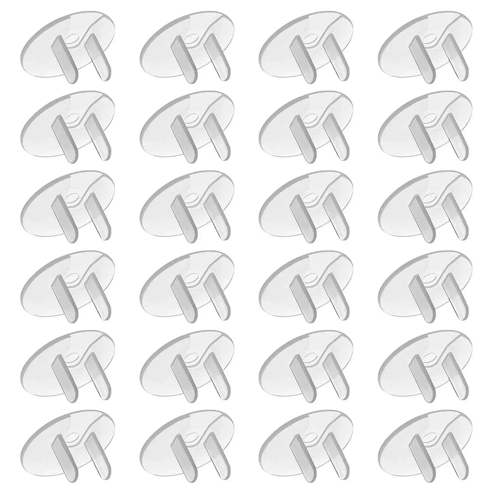 Clear Childproof Outlet Covers – Baby Safety Electrical Socket Protectors for Home