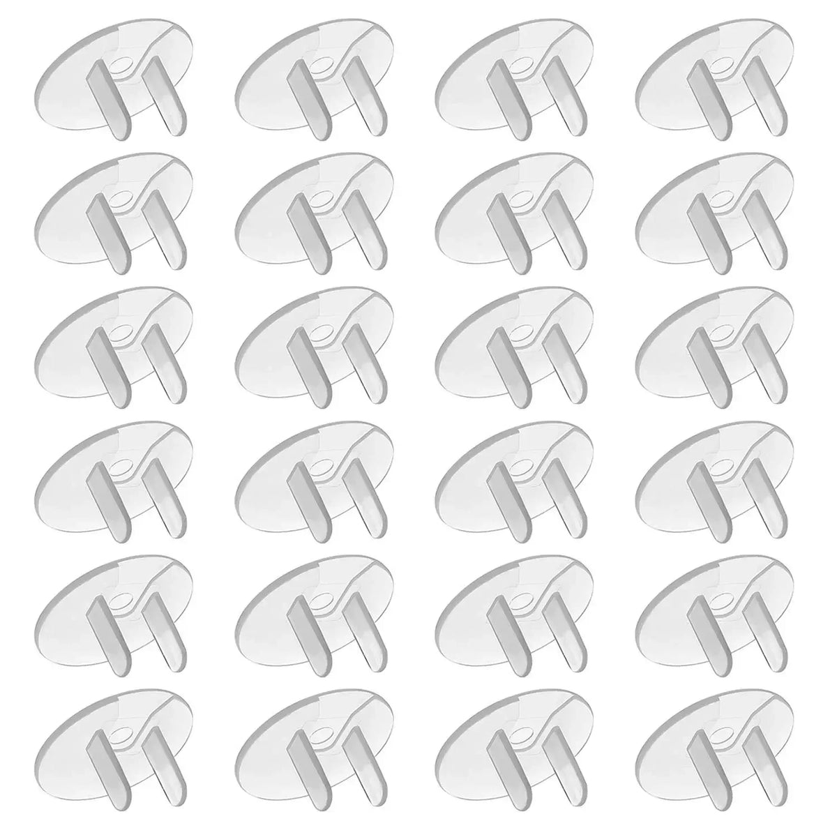 Clear Childproof Outlet Covers – Baby Safety Electrical Socket Protectors for Home