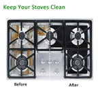 Non-Stick Gas Stove Protectors – Washable Heat Resistant Liners for Kitchen