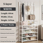 Multi-Layer Shoe Rack – Floor-Standing Organizer for Entryway and Closet Storage