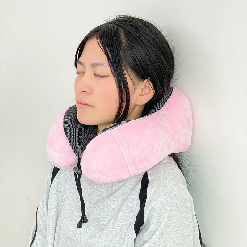 U-Shaped Memory Foam Neck Pillow – Cervical Orthopedic Support for Travel