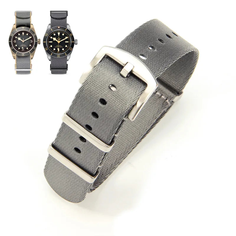 Nylon Watch Strap – 20mm 22mm Sport Band for Omega Seiko Rolex