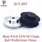 GT2 Timing Pulley – Precision Metal Gear for 3D Printer Drive Belts