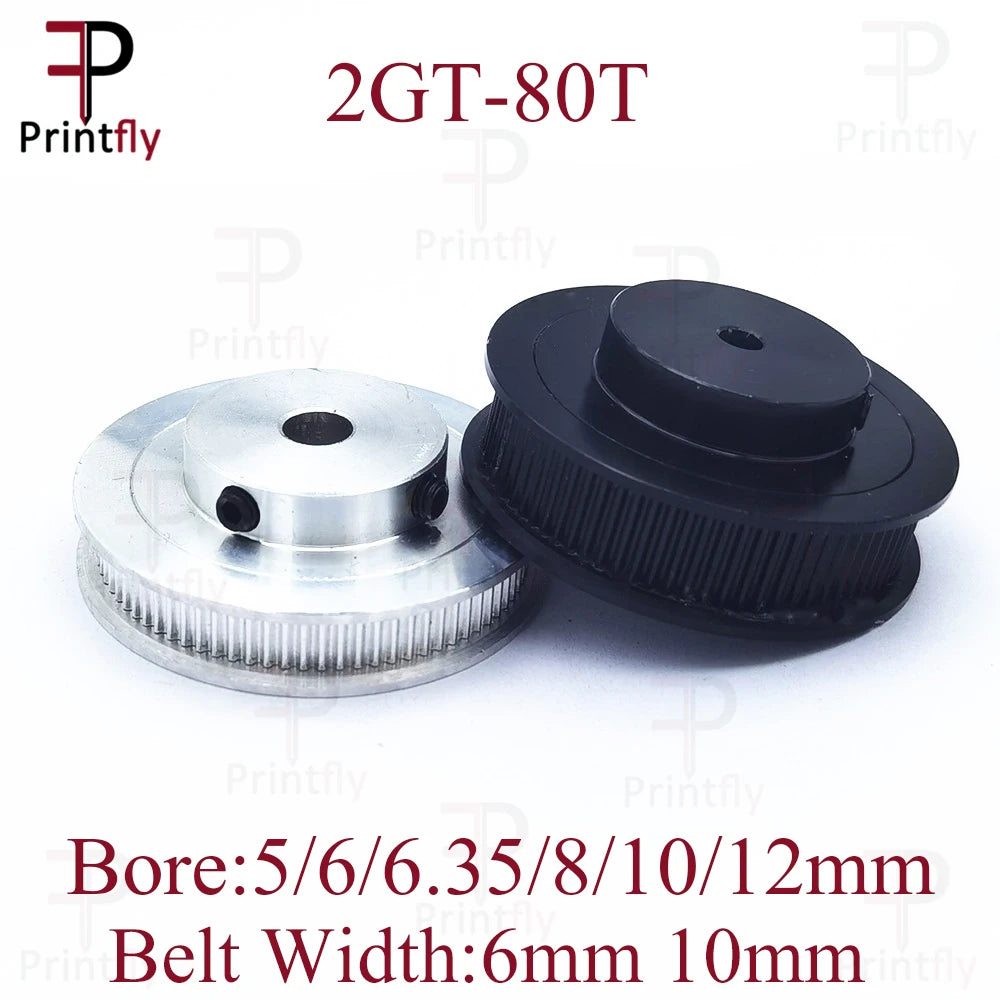 GT2 Timing Pulley – Precision Metal Gear for 3D Printer Drive Belts