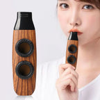 Double Hole Metal Kazoo – Adjustable Membrane Instrument for Kids Music