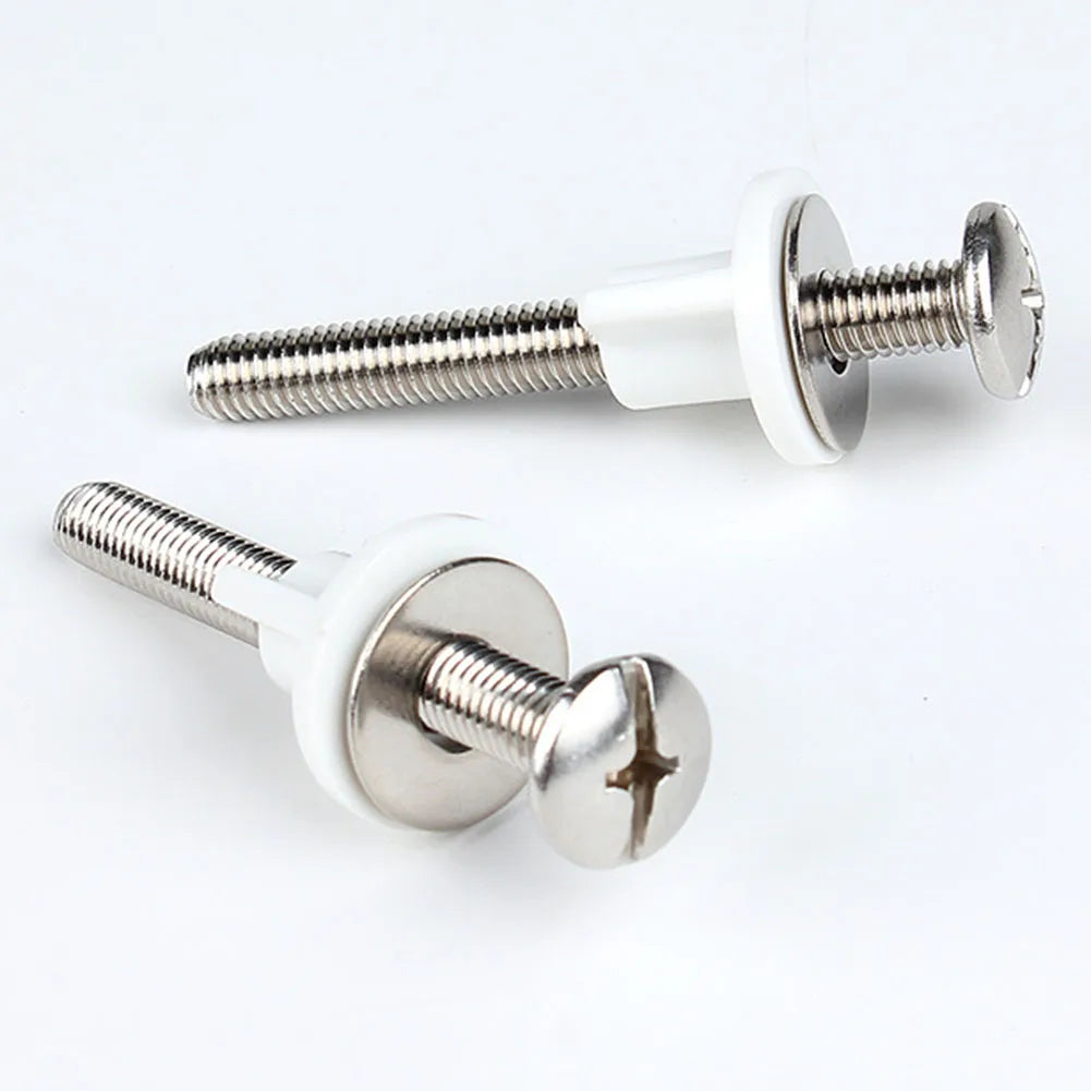 Toilet Seat Fixing Kit – Universal Replacement Screws for Bathroom Repairs