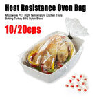 Heat Resistant Turkey Roasting Bags – Oven Liners for Cooking and Baking