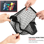 Car Trunk Storage Net – Elastic Mesh Organizer for Cargo and Safety