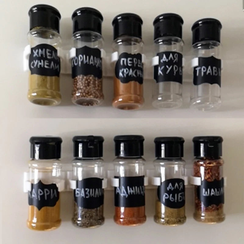 Glass Spice Jars – 100ML Seasoning Containers for Kitchen Storage and BBQ