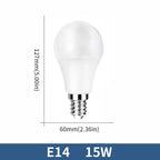 LED Light Bulbs – Energy Efficient E27 E14 Lamps for Home Interior Lighting