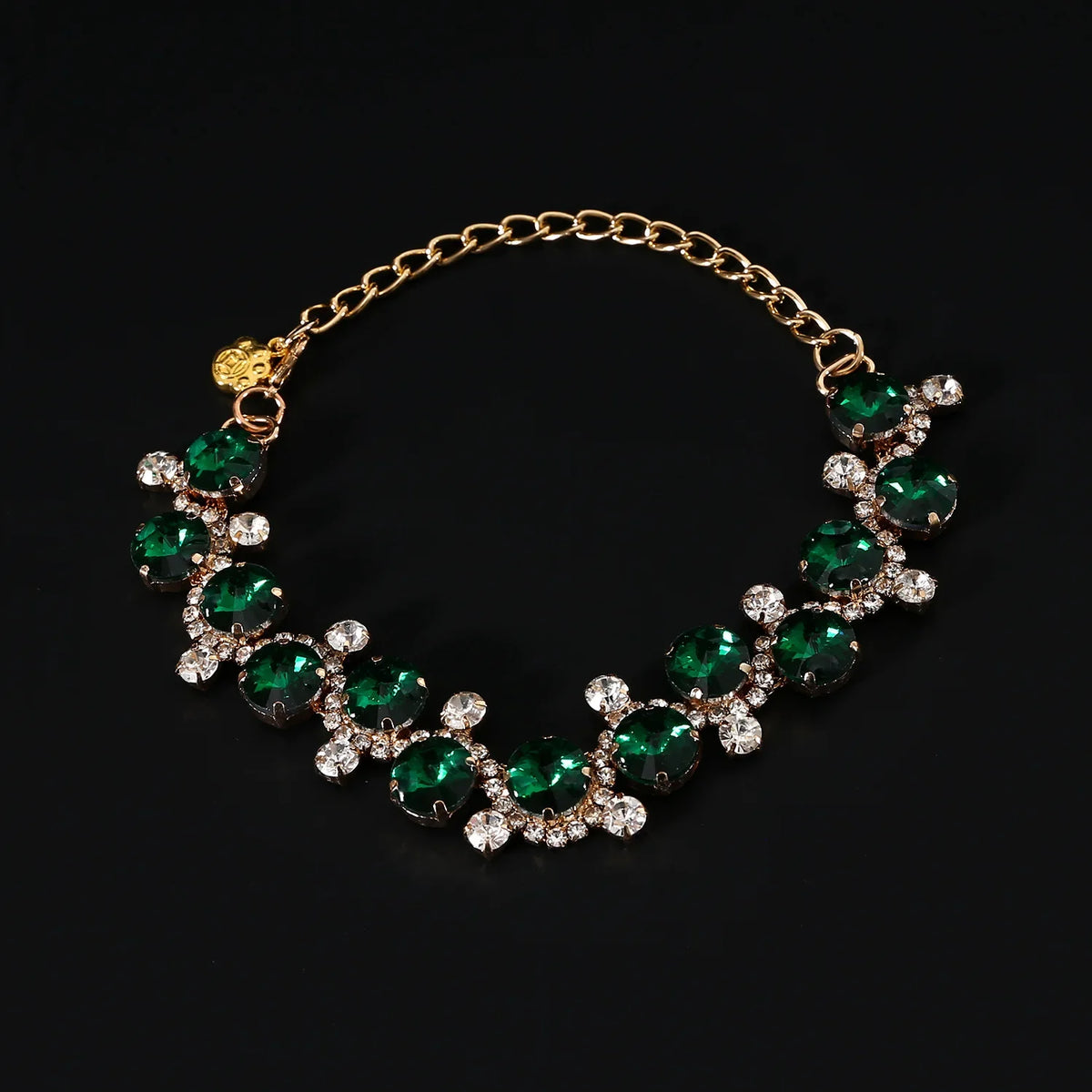 Rhinestone Pearl Pet Collar – Jeweled Dog and Cat Necklace for Weddings