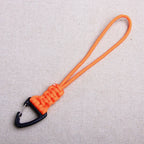 Braided Paracord Keychain – 20cm Military Nylon Lanyard for Outdoor Gear