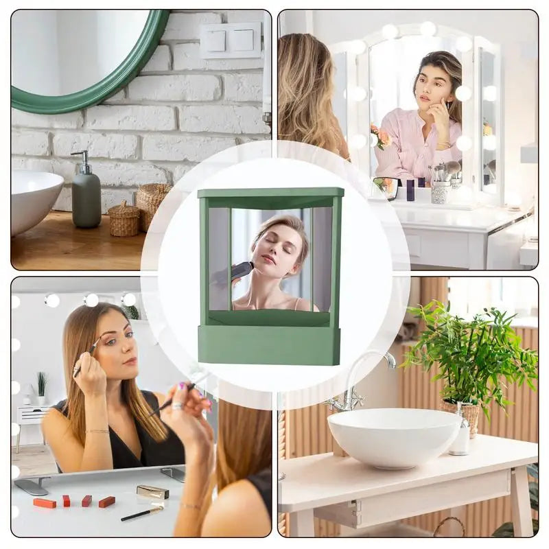 Non-Reversing True Mirror – Professional Real Image Reflection for Grooming