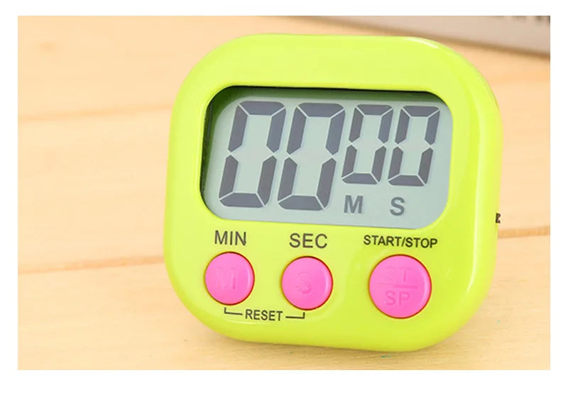 Digital Kitchen Timer – Magnetic Countdown Clock for Cooking and Classroom
