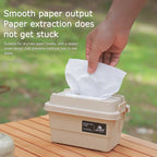 Portable Outdoor Napkin Storage Box – 1.1L Organizer for Camping and Picnic