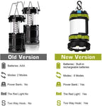 Rechargeable LED Camping Lantern – Waterproof Power Bank for Outdoor Hiking