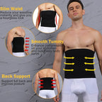 Men Tummy Control Waist Trainer – Compression Body Shaper for Gym Workout