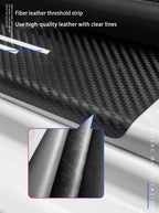 Carbon Fiber Trunk Sill Protector – Anti-Scratch Bumper Guard for DS Series