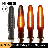 LED Motorcycle Turn Signals – 335SMD Built-in Relay Indicators for Bikes