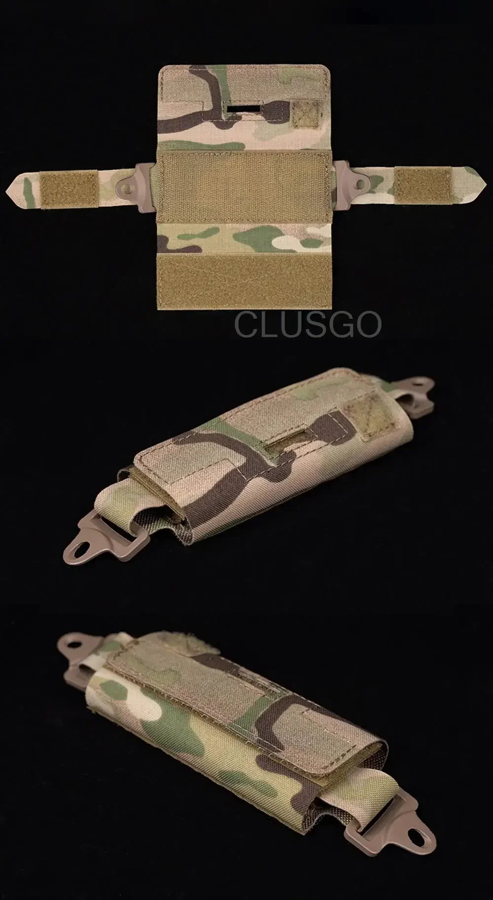 Tactical Helmet Counterbalance Pouch – Adjustable Weight Bag for Airsoft