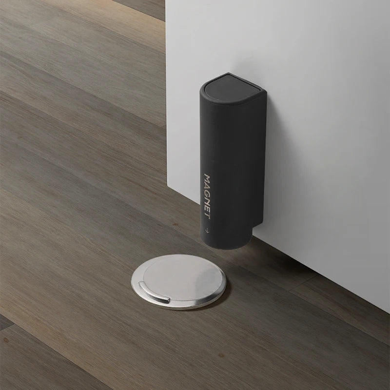 Magnetic Door Stopper – Heavy Duty Wall Protector for Home Furniture Hardware
