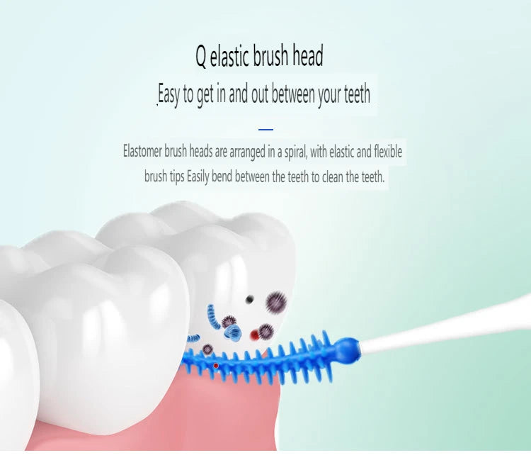 Silicone Interdental Brushes – Soft Dental Cleaning Tools for Oral Care