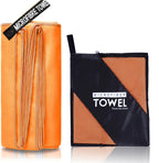 Microfiber Gym Towel – Silver Ion Odor-Free Absorbent Fabric for Workout