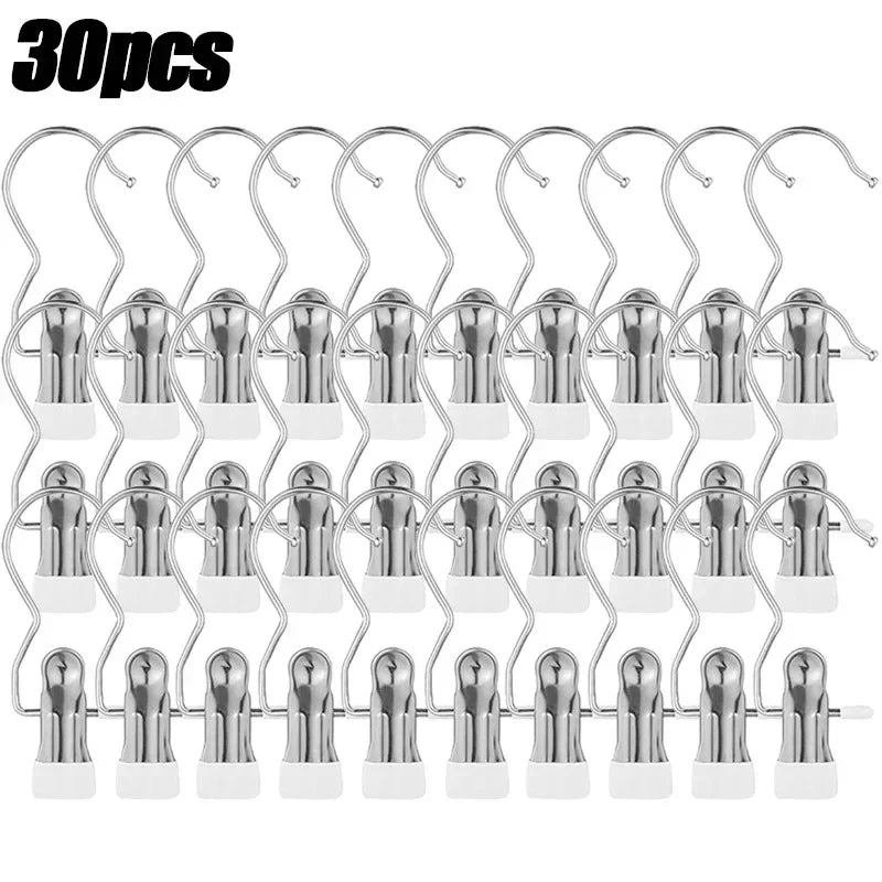 Multifunctional Laundry Clips – Traceless Hangers for Clothing Storage