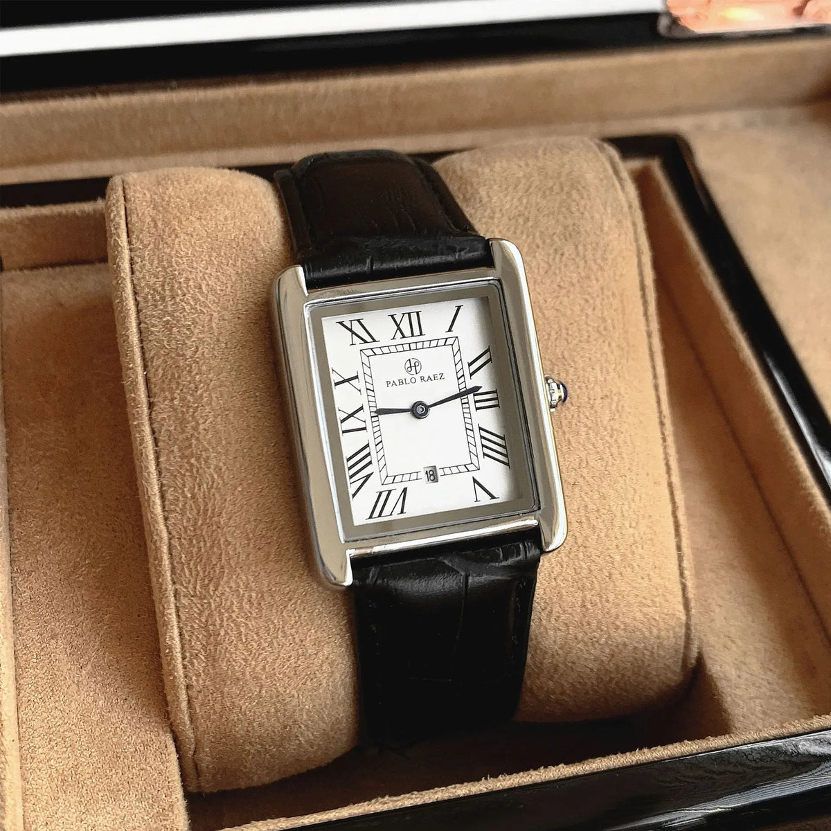 Quartz Men Watch – Retro Leather Calendar Wristwatch for Business Fashion