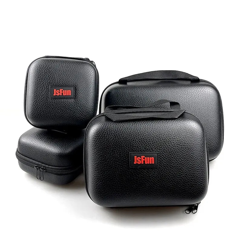 Shockproof PU Fishing Reel Case – Protective Storage for Fishing Tackle