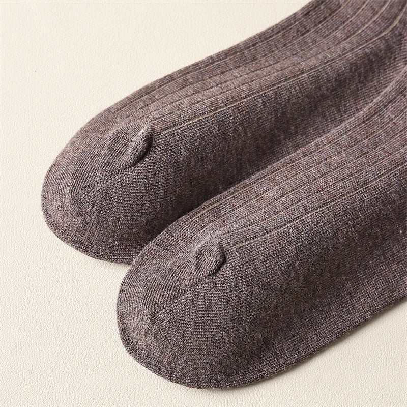 Thigh High Socks – Solid Color Japanese Style for Casual Women Fashion