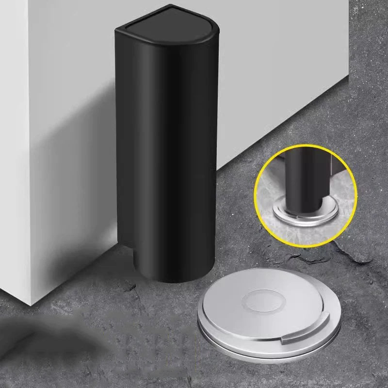 Magnetic Door Stop – Heavy Duty Nail Free Bumper for Home Security