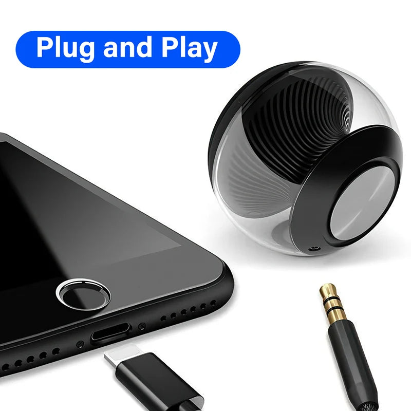 Lightning to 3.5mm AUX Cable – Gold-Plated Audio Adapter for iPhone Devices