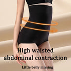 Seamless High Waist Shapewear – Ice Silk Tummy Control Panties for Women