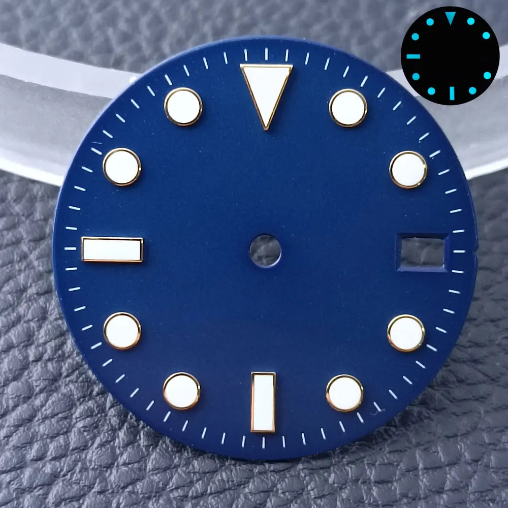 Custom GMT Watch Dial – 28.5mm Single Calendar for NH34 NH35 Movements