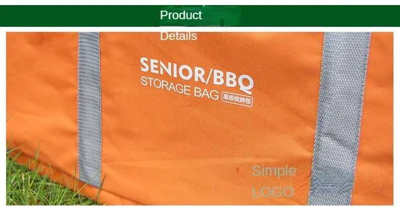 Waterproof Oxford Camp Chef Carry Bag – Durable Storage for BBQ Grill Gear