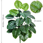Artificial Tropical Leaf Plant – 60-103cm Potted Faux Greenery for Home Decor