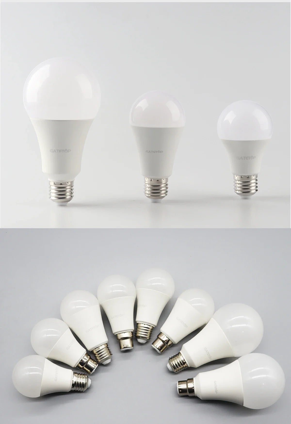 Energy Saving LED Light Bulb – A60 A80 E27 B22 Lamp for Home Lighting