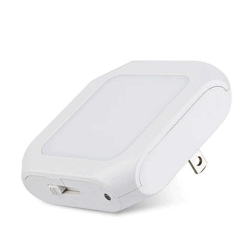 LED Night Light – Motion Sensor Plug-in Lamp for Bedroom and Hallway