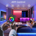 Smart RGB Neon LED Strip – WiFi App Controlled Light for Home Gaming Decor