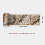 Self-Adhesive Waist Line Stickers – Waterproof Border Mural for Kitchen Decor